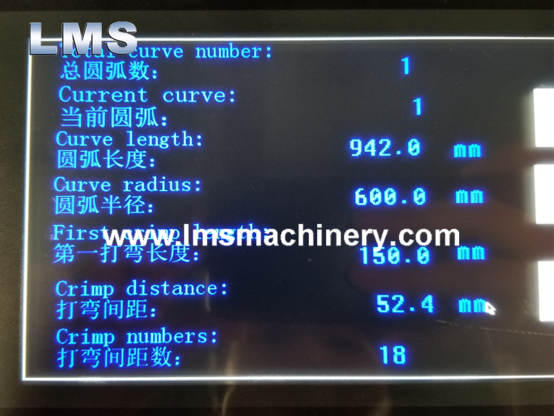 Metal Roof Panel Curving Machine