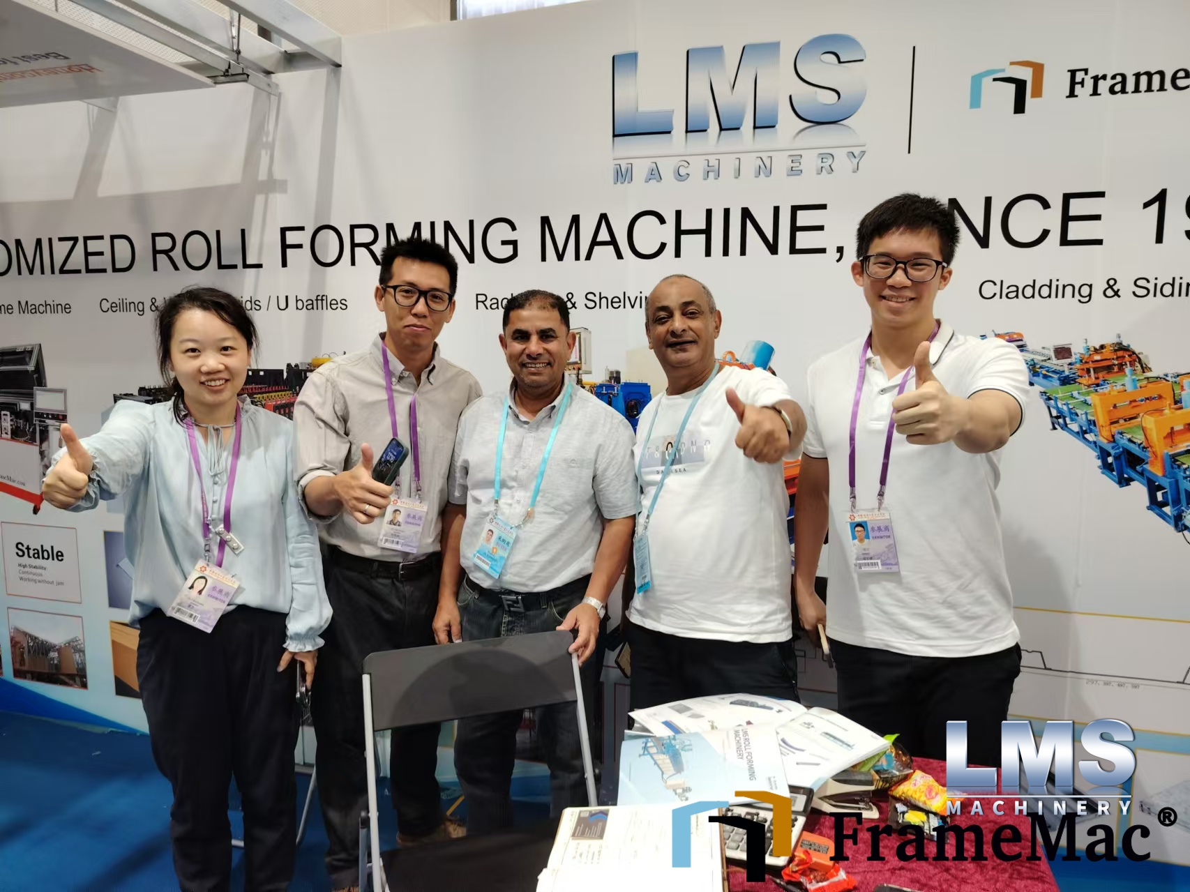 Thank you for your warm visiting LMS & FrameMac on 136th Canton Fair