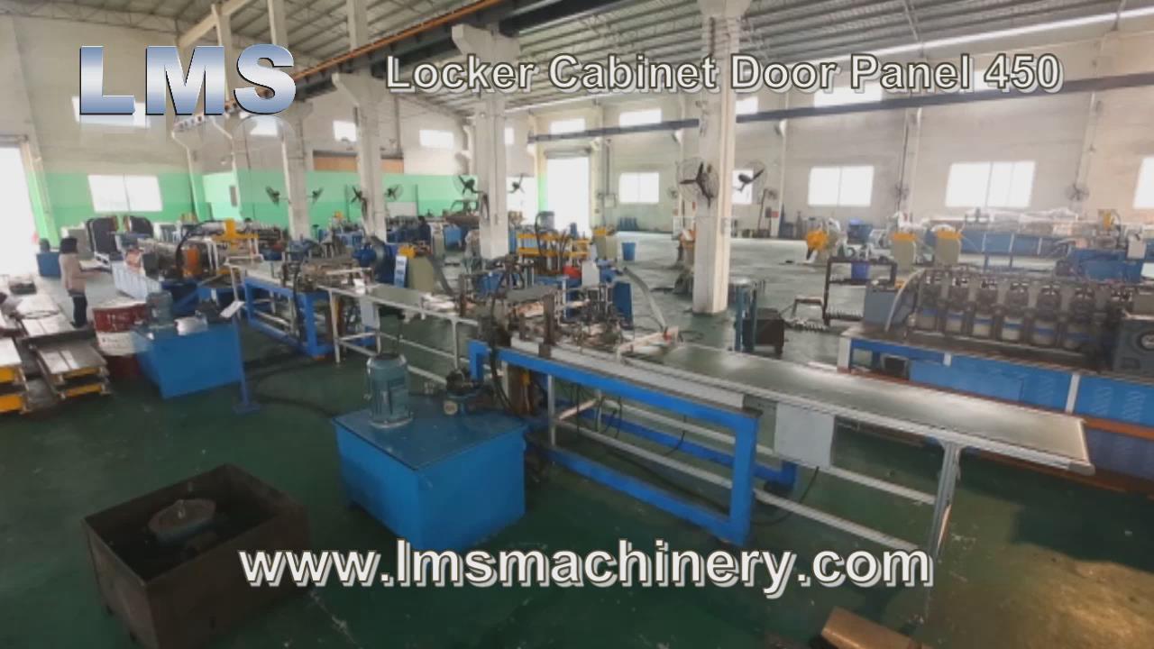 LMS Locker Cabinet Door Panel Roll Forming Line