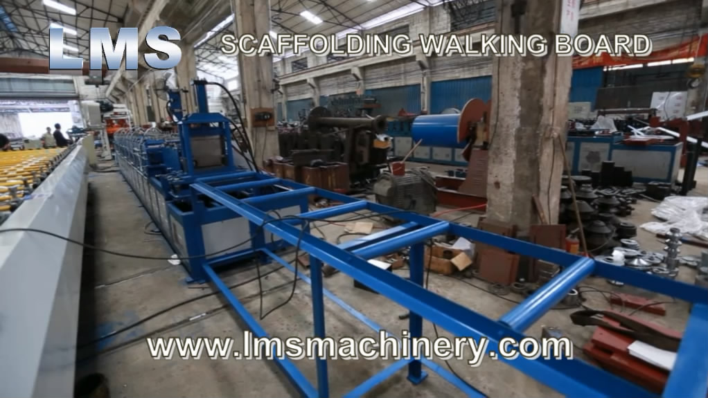 LMS SCAFFOLDING WALKING BOARD ROLL FORMING PRODUCTION LINE