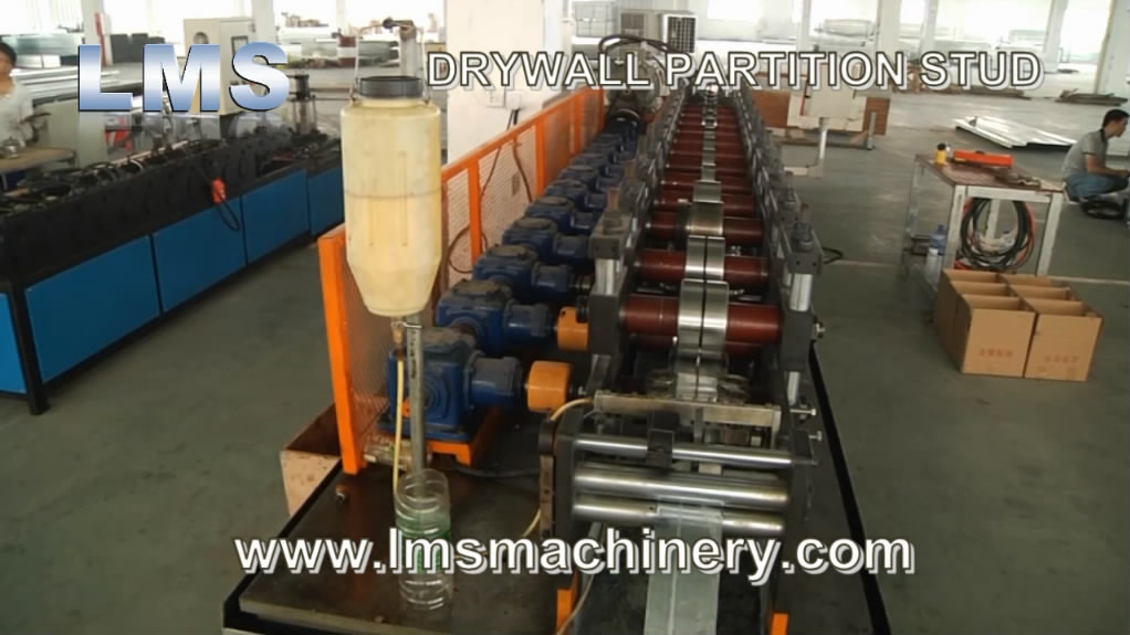 LMS DRYWALL PARTITION STUD HIGH SPEED ROLL FORMING
