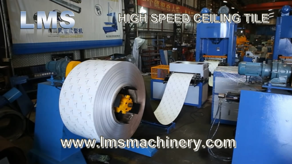 LMS HIGH SPEED CEILING TILE 600X600 PRODUCTION LINE