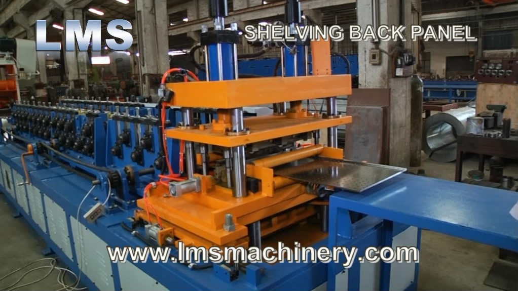LMS SHELVING BACK PANEL ROLL FORMING MACHINE
