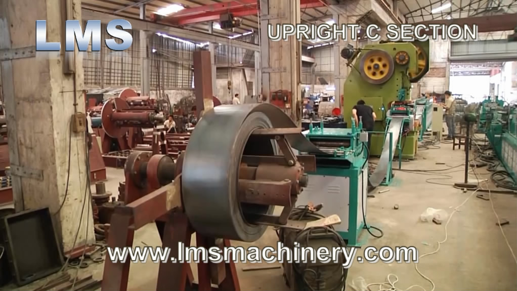 LMS Máquina perfilada para sección c de pilar vertical