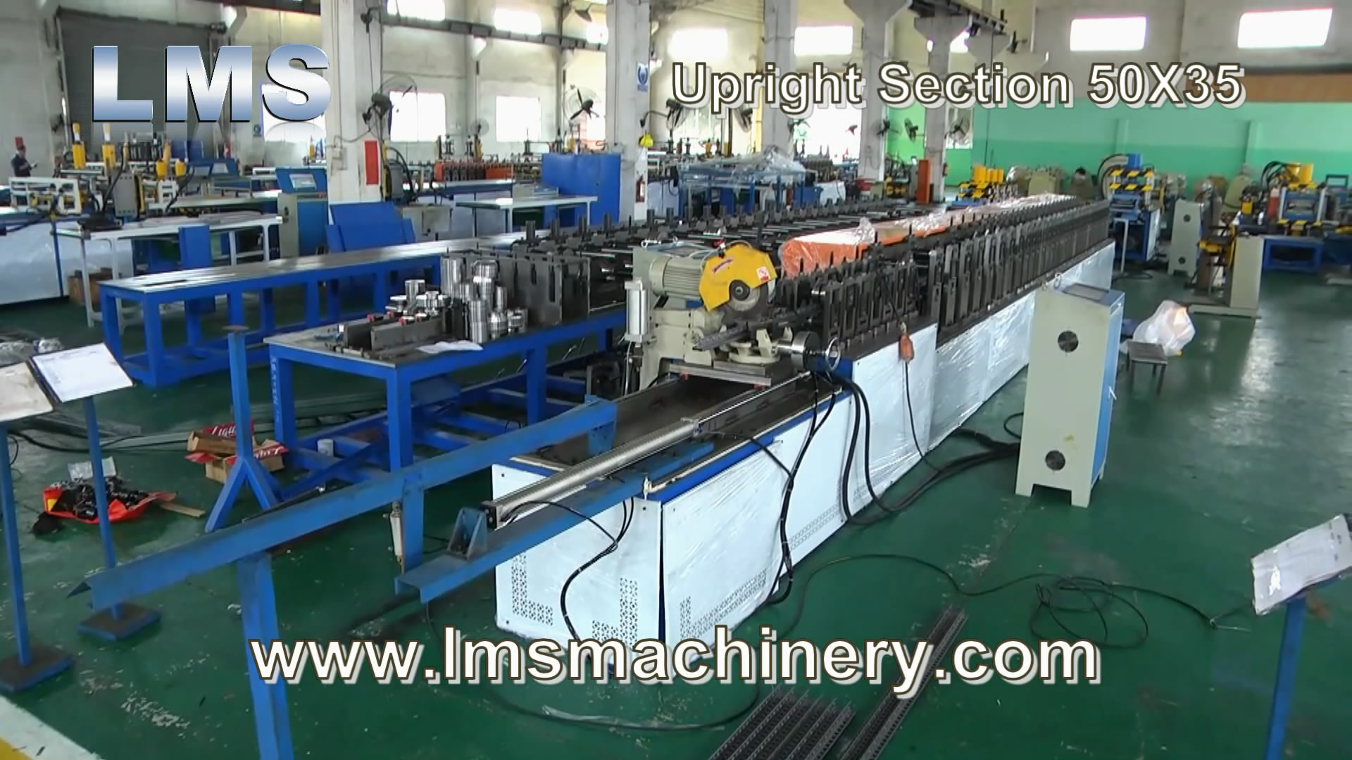 LMS Upright Section 50X35 Roll Forming Production Line