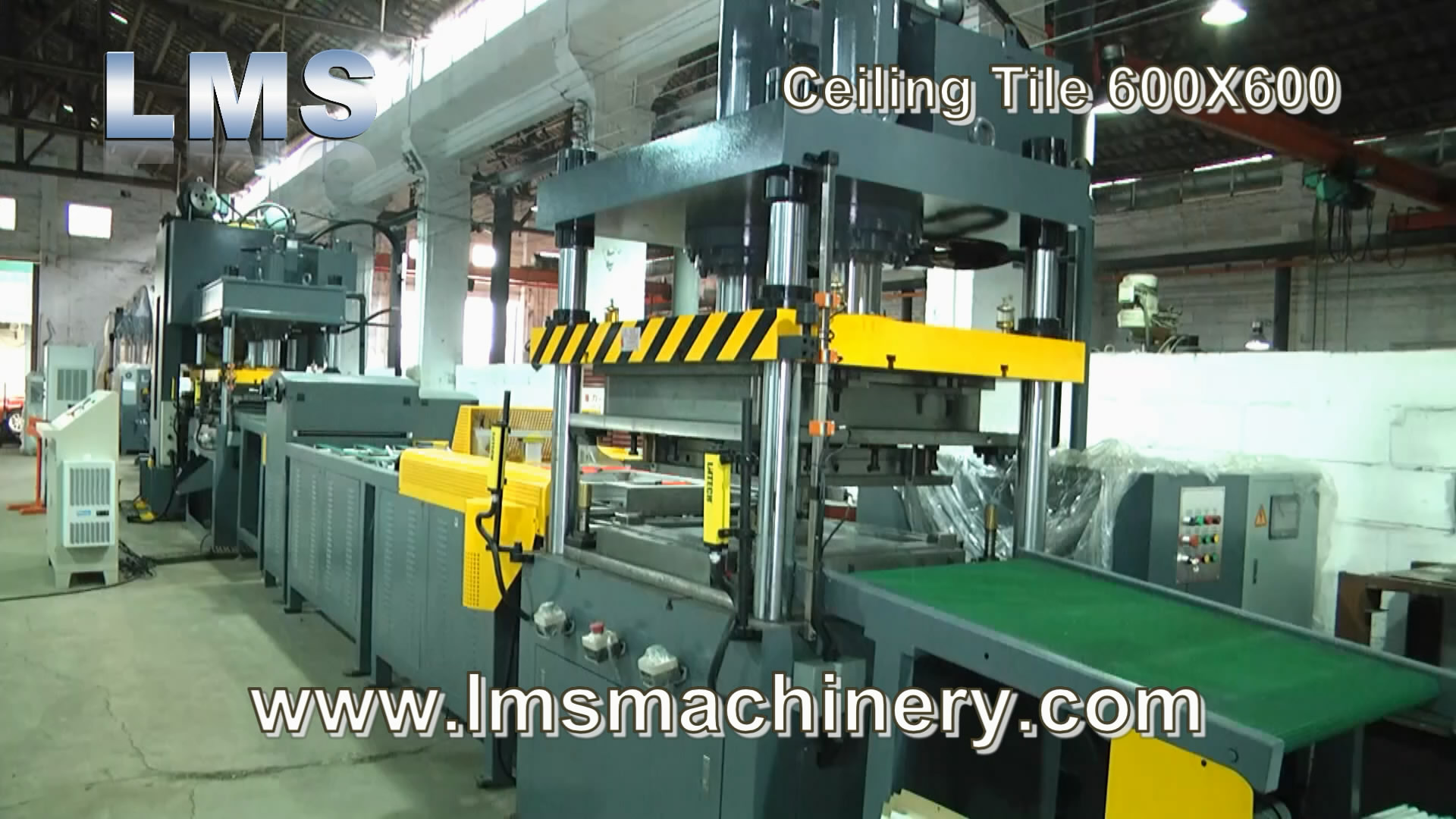 LMS Full Auto Ceiling Tile 600X600 Production Line