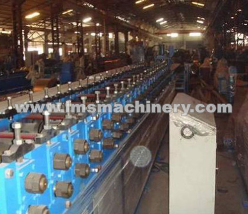 Door Frame Roll Forming With Off-Line Hole-Punching