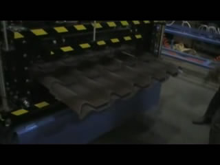 STEP TILE ROOF ROLL FORMING MACHINE-TR30-210-1050