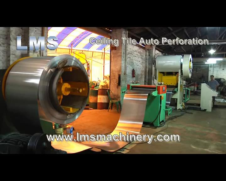 Ceiling Tile Auto Perforation Line