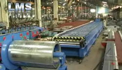 FLOOR SHEET ROLL FORMING MACHINE