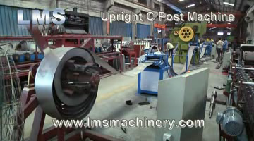 LMS Racking C Channel Roll Forming Machine