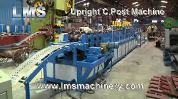 LMS Racking C Post Roll Forming machine