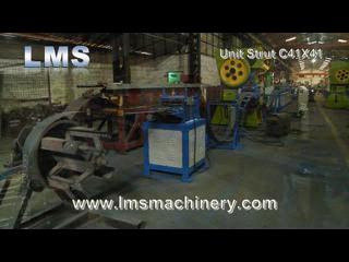 LMS Unit Strut C41X41 Roll Forming Production Line