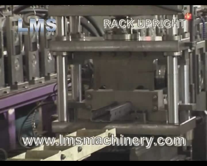 Rack Upright Roll Forming Machine