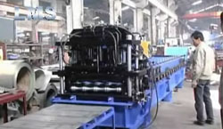 TILE ROOF ROLL FORMING MACHINE
