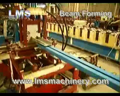 LMS BEAM FORMING MACHINE WITH MOTORIZED WIDTH ADJUSTMENT